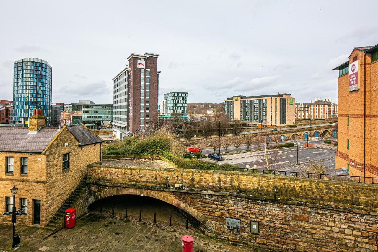 Beautiful 1-Bed Apartment In Grade Listed Warehouse - Victoria Quays, Sheffield City Centre, Free Parking, Pet Friendly, Netflix Exterior foto